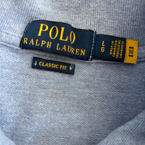 Polo Ralph Lauren blue men’s larger polo mesh - Picture 4 of 4